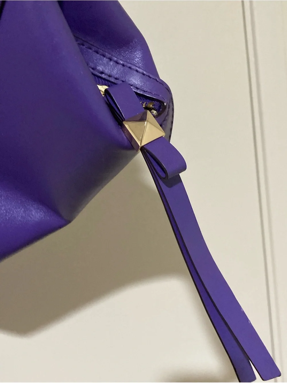 EUC‎ kate spade 2 Park Avenue Beau Shopper in Purple Leather